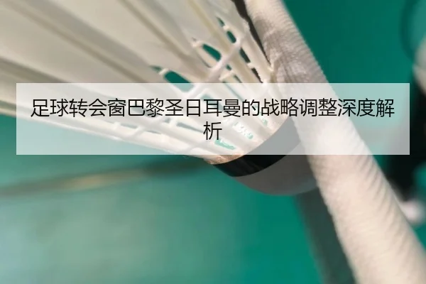 足球转会窗巴黎圣日耳曼的战略调整深度解析